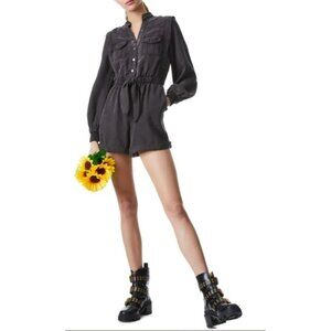 NWT Alice + Olivia Kota Cargo-Pocket Romper Size 8